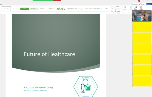 FoH Focus Group in Czechia Highlights the Human Role in AI-Supported Healthcare