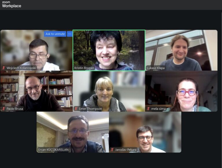 We recently came together with all project partners for an online FoH